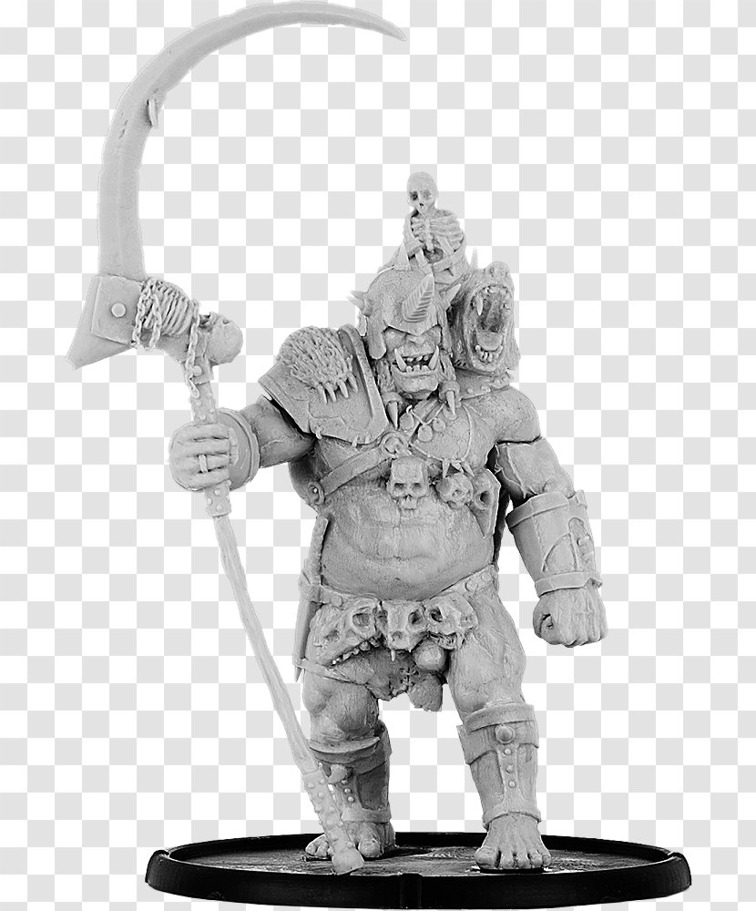 Oghur Miniature Figure Cadwallon Wargaming Rackham - Beastmen Transparent PNG