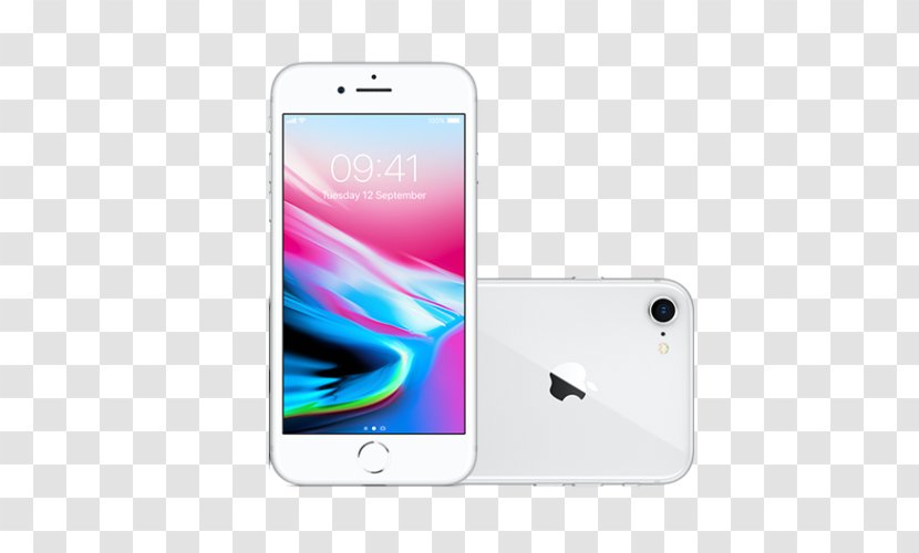 Apple IPhone 8 64GB Silver Plus (64GB, Silver) - Telephone - 64 GBSilverTelekomGSMApple Transparent PNG