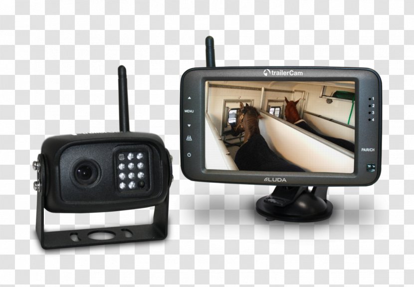 Horsebox Trailer Camera Closed-circuit Television - Cameras Optics - Horse Transparent PNG