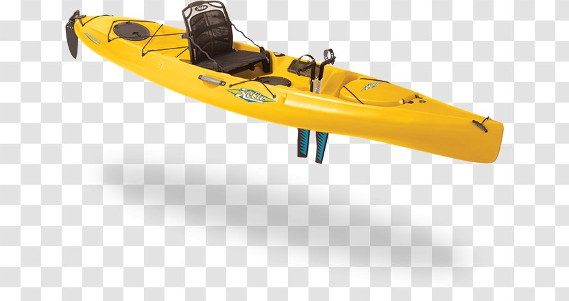 Kayak Fishing Hobie Cat Mirage Outback Pro Angler 14 - Boat Transparent PNG