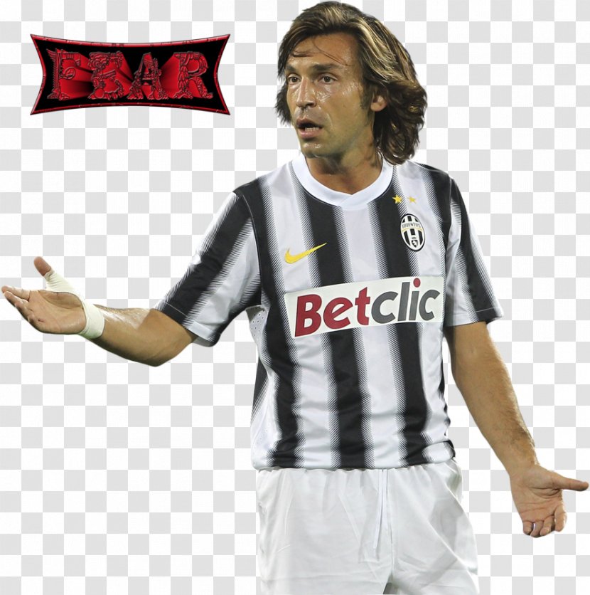 Andrea Pirlo Juventus F.C. Argentina National Football Team - Sleeve - Fear Transparent PNG