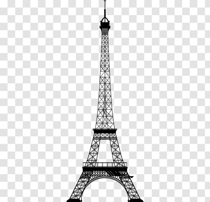 Eiffel Tower Drawing - Spire Monument Transparent PNG
