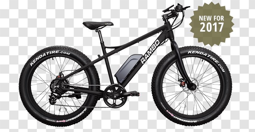 Rambo Bikes R750 Fat Bike Electric Bicycle Motorcycle Mountain - Pedal - Tires Transparent PNG