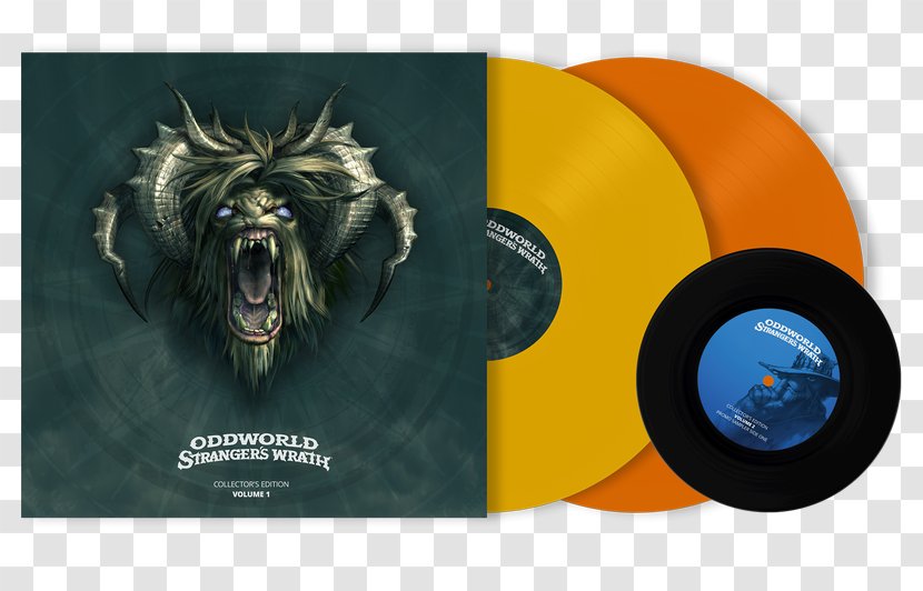 Oddworld: Stranger's Wrath Abe's Oddysee Video Game Phonograph Record - Watercolor - Oddworld Transparent PNG