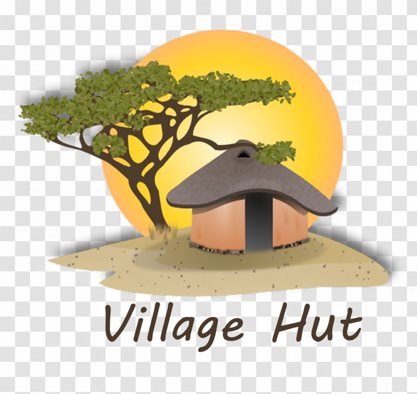 Village Kalapata Clip Art - Logo - Hut Transparent PNG