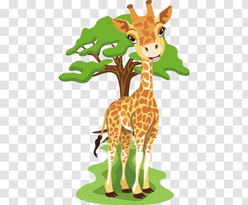 Baby Giraffes West African Giraffe Free Content Clip Art - Animal Transparent PNG