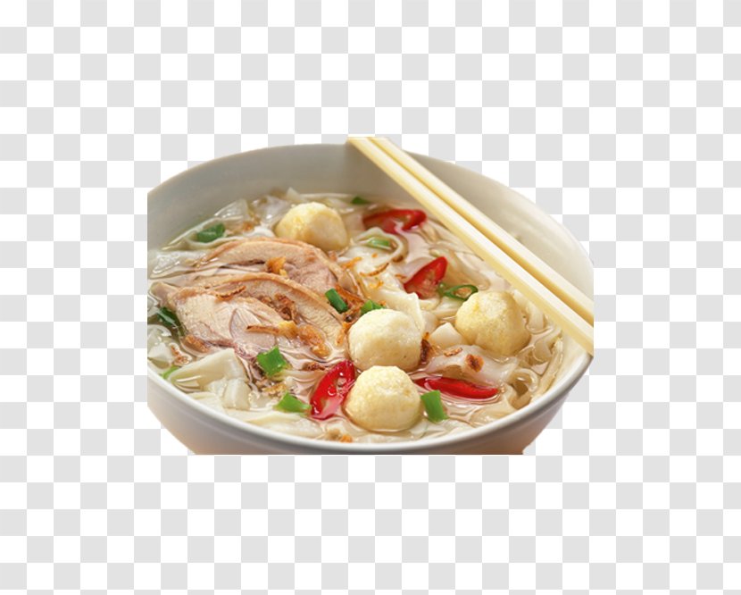 Fish Ball Wonton Noodles Food - Recipe - Shougan Transparent PNG