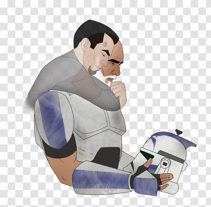 Captain Rex Art Redbubble ARC Trooper Fives - Cartoon - Mourning Transparent PNG