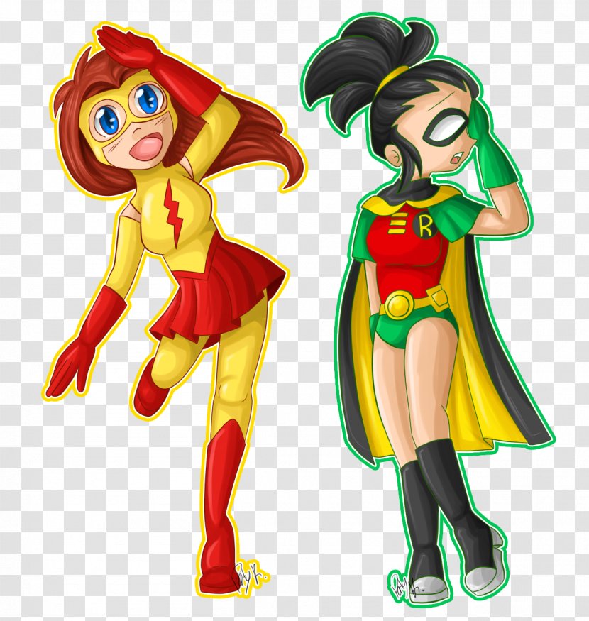 Robin Flash Wally West Dick Grayson Transparent PNG