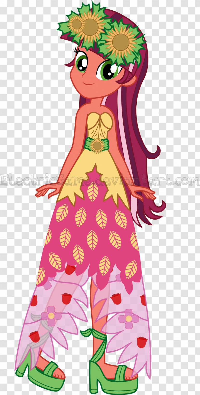 Gloriosa Daisy Rainbow Dash My Little Pony: Equestria Girls Ekvestrio - Costume Design Transparent PNG