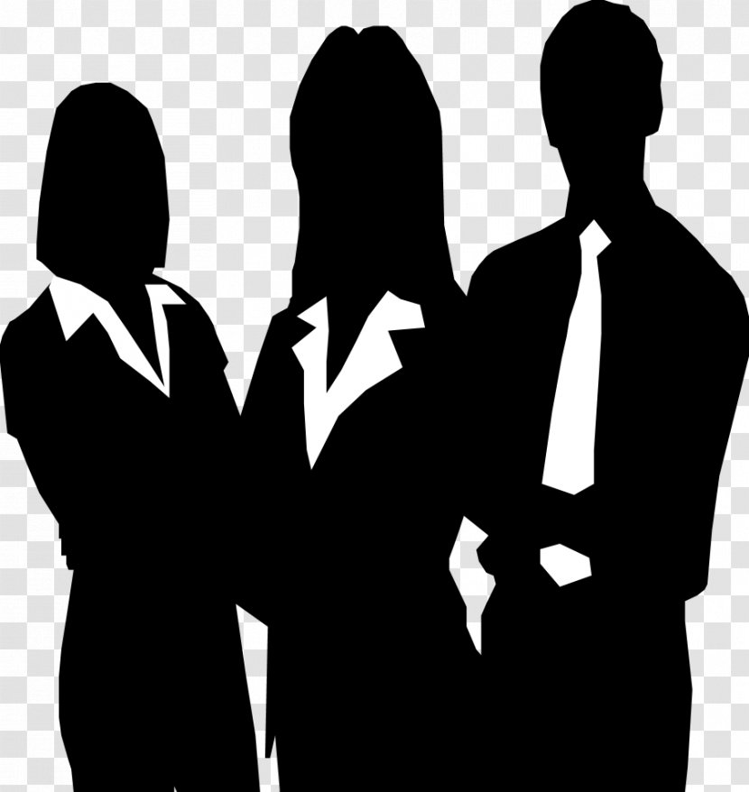 Homo Sapiens Person Black And White Silhouette - Male - Grup Transparent PNG