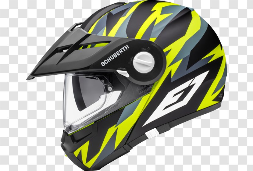 Motorcycle Helmets Schuberth Off-roading Dual-sport - Arai Helmet Limited - Black And White Road Transparent PNG