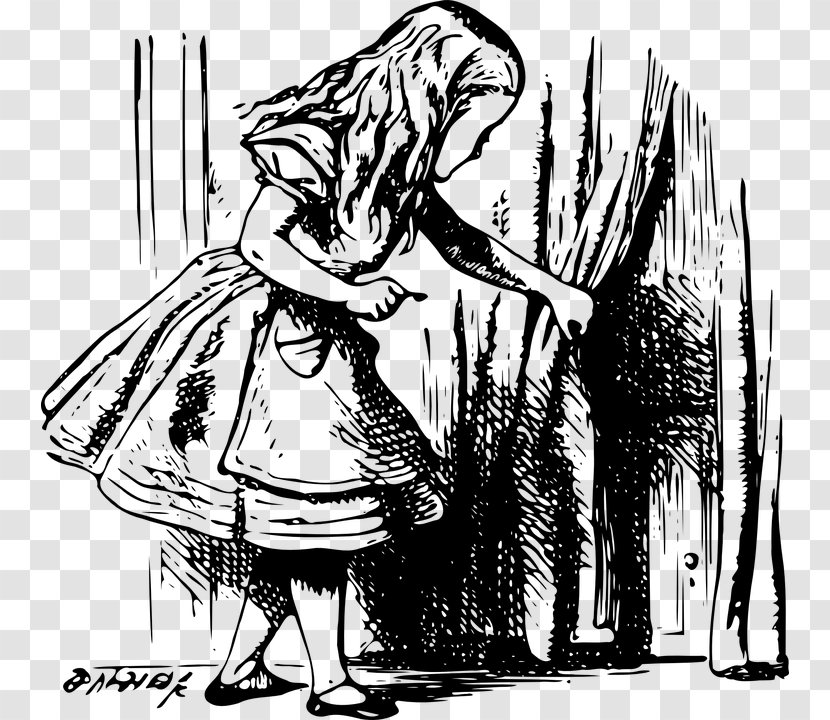 Alice's Adventures In Wonderland White Rabbit Mad Hatter Queen Of Hearts - Inker - Alice Transparent PNG