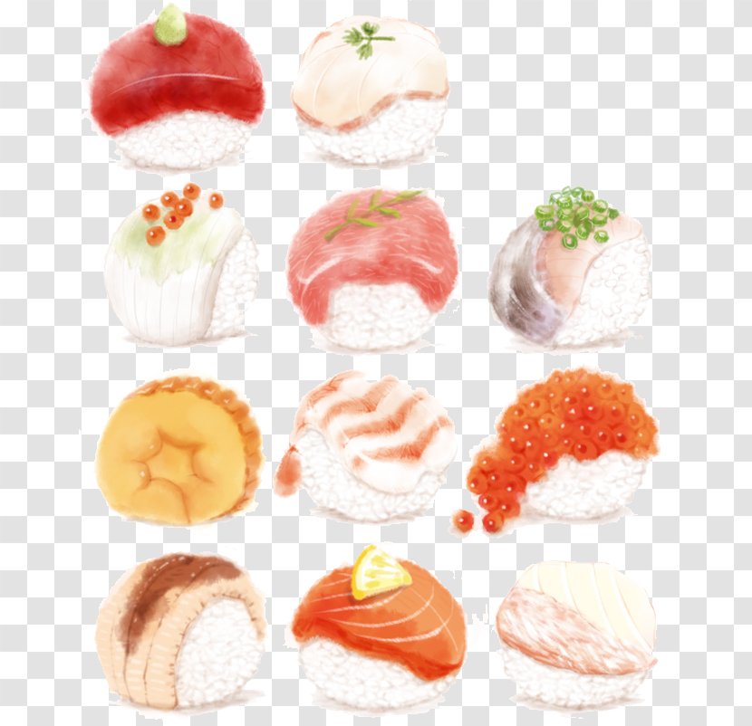 Sushi E-book Contributing Editor - Dessert - A Variety Of Dishes Transparent PNG