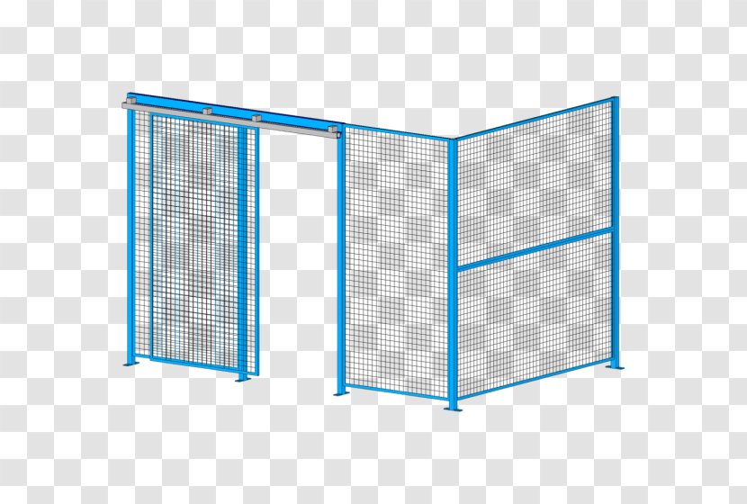 Mesh Line Fence Angle Shed - Structure Transparent PNG