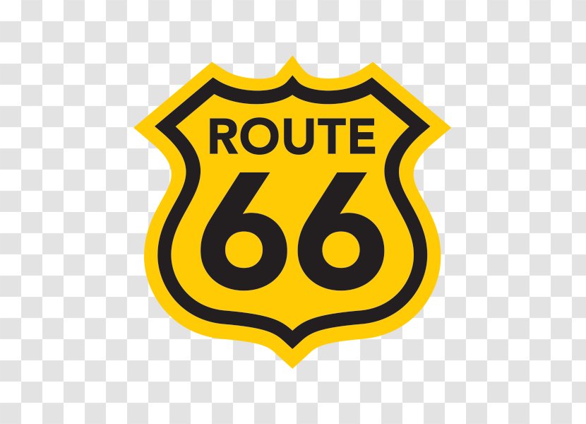 Vinyl Stickers Decal Label Logo - Route 66 Transparent PNG