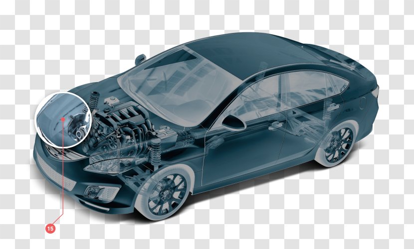 Mid-size Car Bumper Air Filter Volkswagen - Sports Transparent PNG