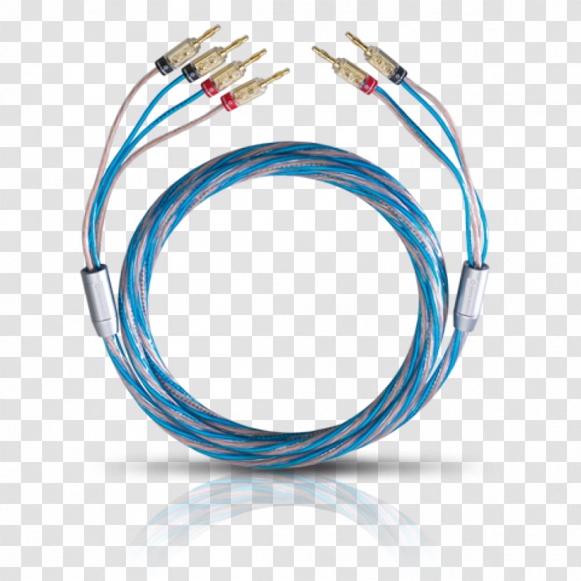 Speaker Wire Electrical Cable Loudspeaker Bi-wiring Connector - Ethernet Transparent PNG