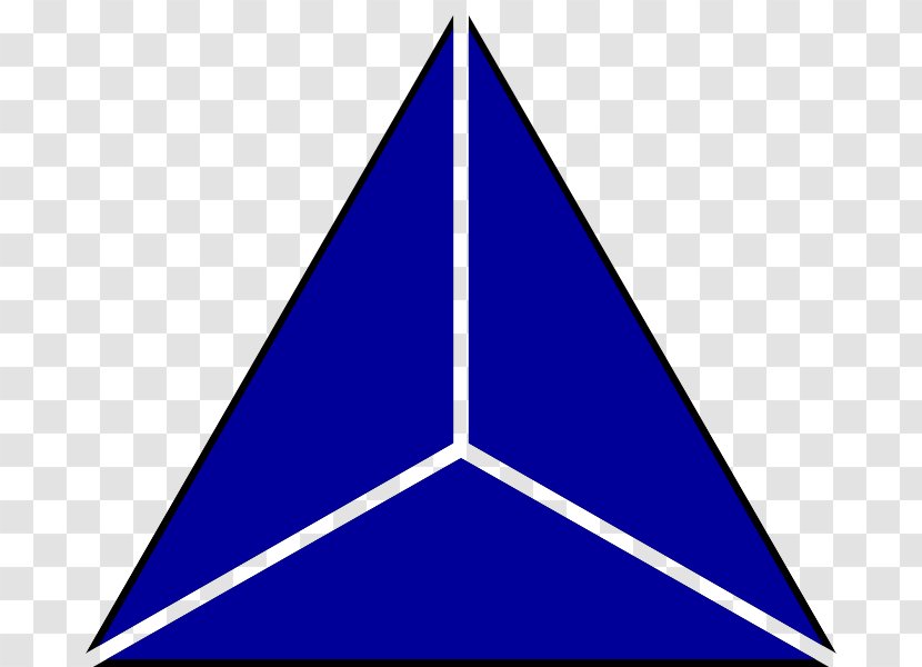 Computer File Logo Clip Art - Triangle - Triangulo Azul Transparent PNG