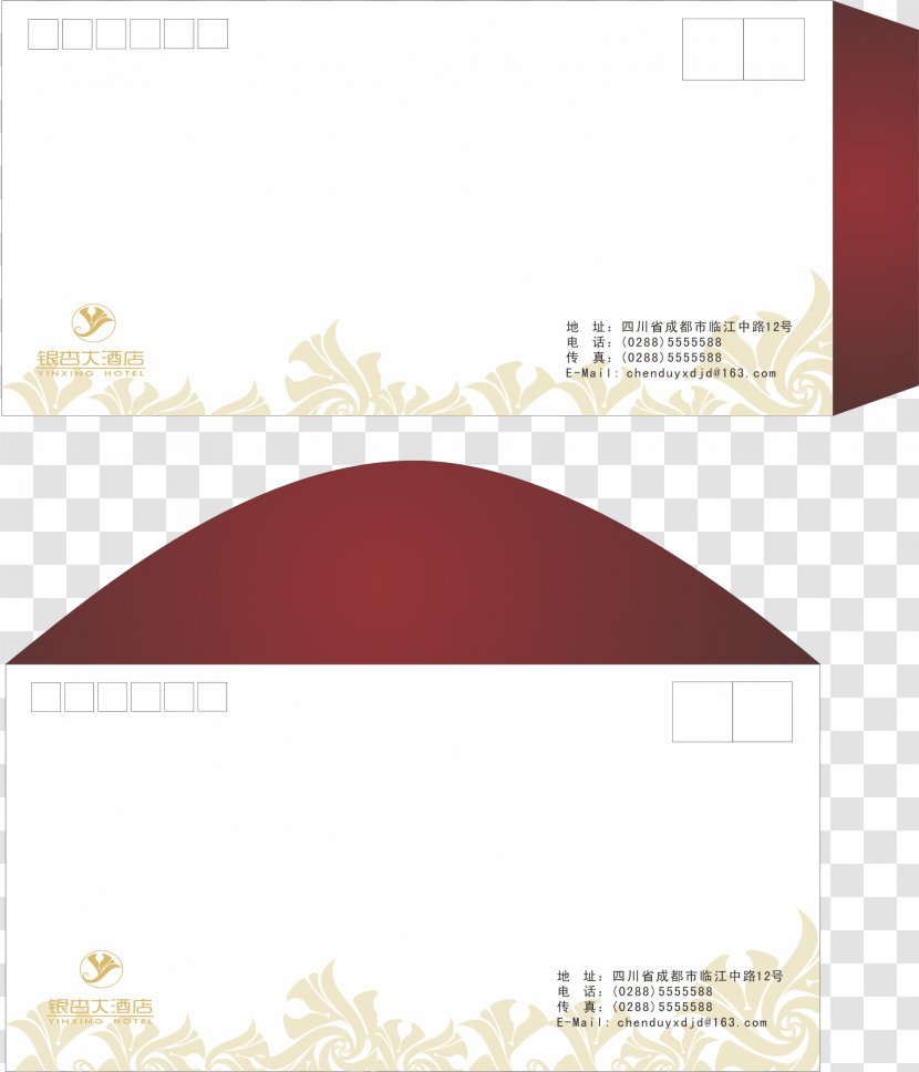 Paper Rectangle Pattern - Brand - Vector Illustration Envelope Vi Transparent PNG