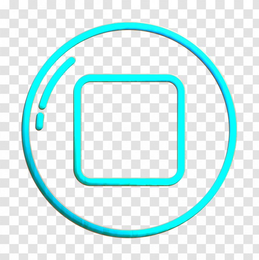 UI Icon Stop Icon Stop Button Icon Transparent PNG