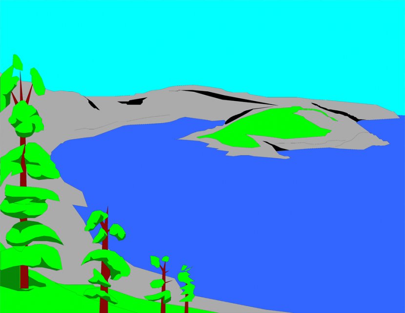 Crater Lake Dziani Dzaha Clip Art - Lakes Cliparts Transparent PNG