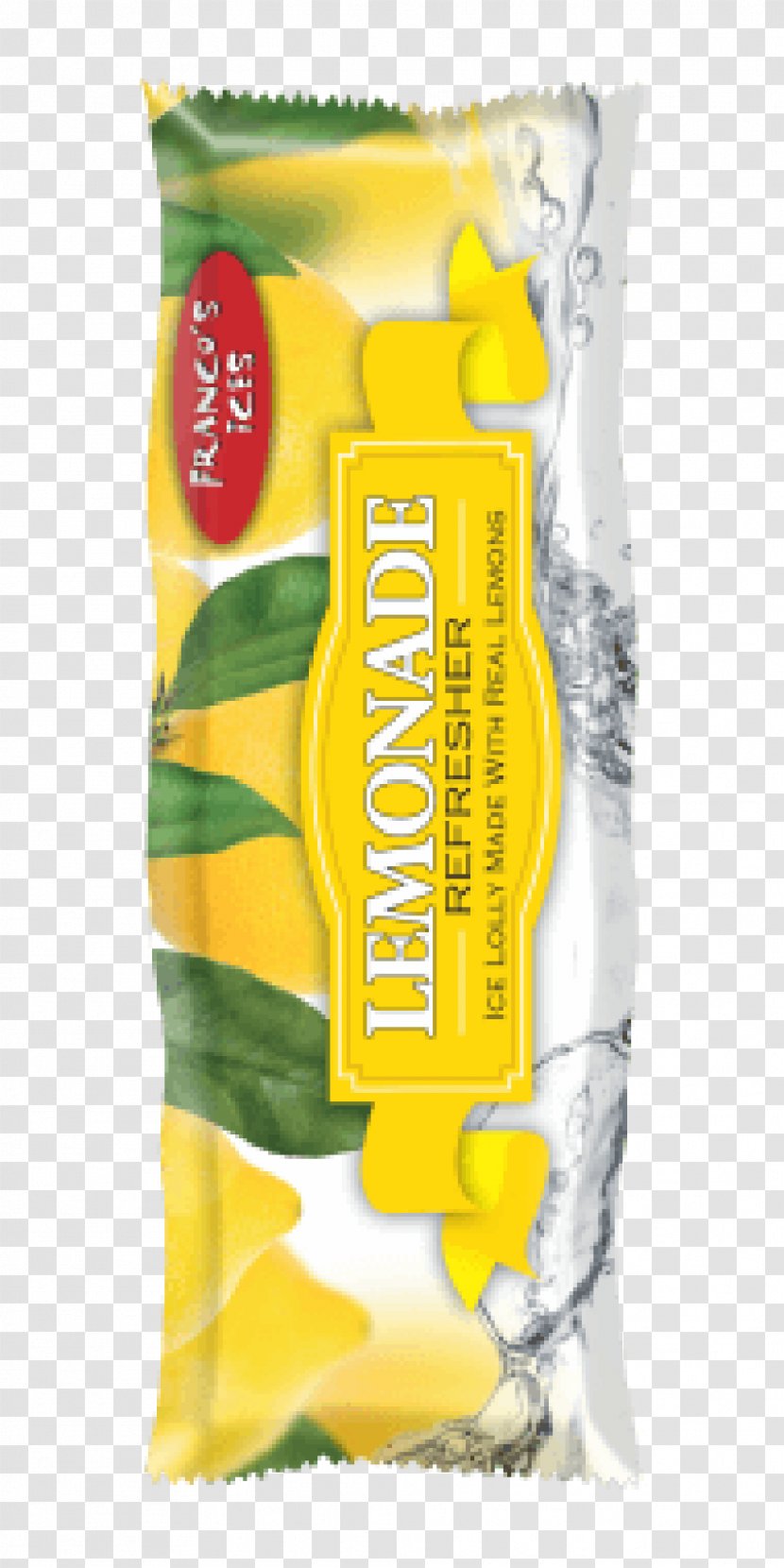 Ice Pop Junk Food Lemonade Franco Ices Ltd - Price Transparent PNG