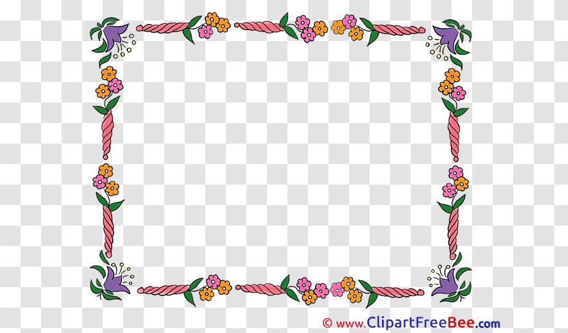 Clip Art Graphics Image Picture Frames GIF - Jewellery - Snowflake Border For Microsoft Word Transparent PNG