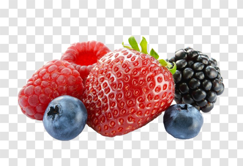 Strawberry Boysenberry Raspberry Food - Superfood Transparent PNG