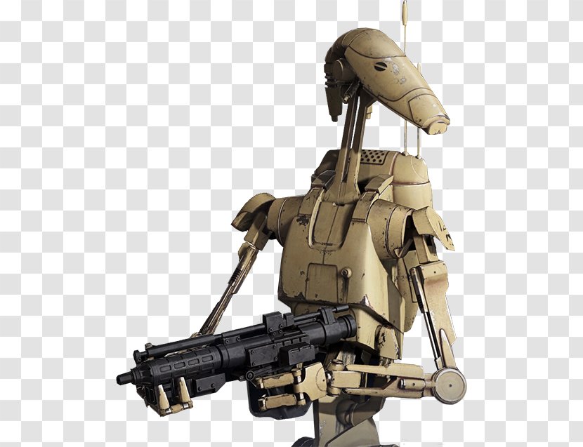 Star Wars Battlefront II Battle Droid PlayStation 4 Electronic Entertainment Expo 2017 - Mecha Transparent PNG