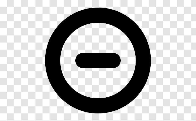 Circle Symbol Font Line Logo - Number - Blackandwhite Transparent PNG