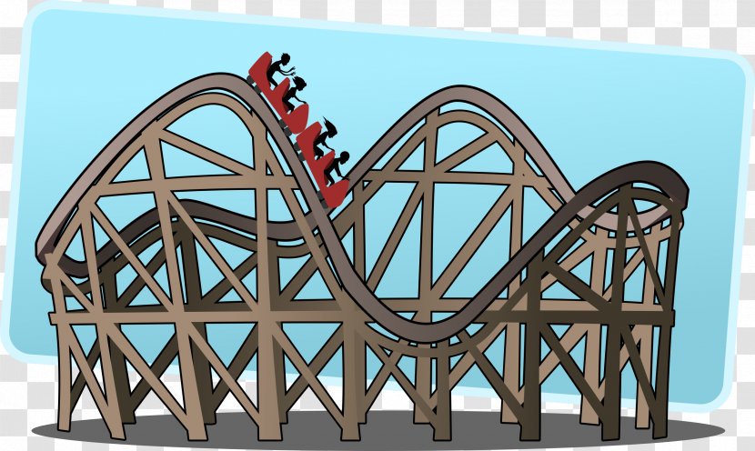 Roller Coaster Amusement Park Clip Art - Royaltyfree Transparent PNG