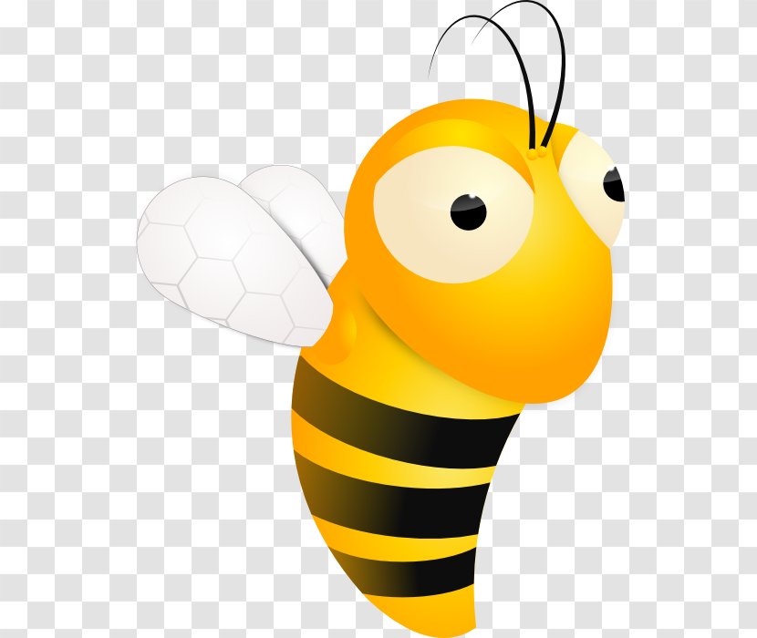 Honey Bee Insect Beehive Clip Art - Membrane Winged Transparent PNG