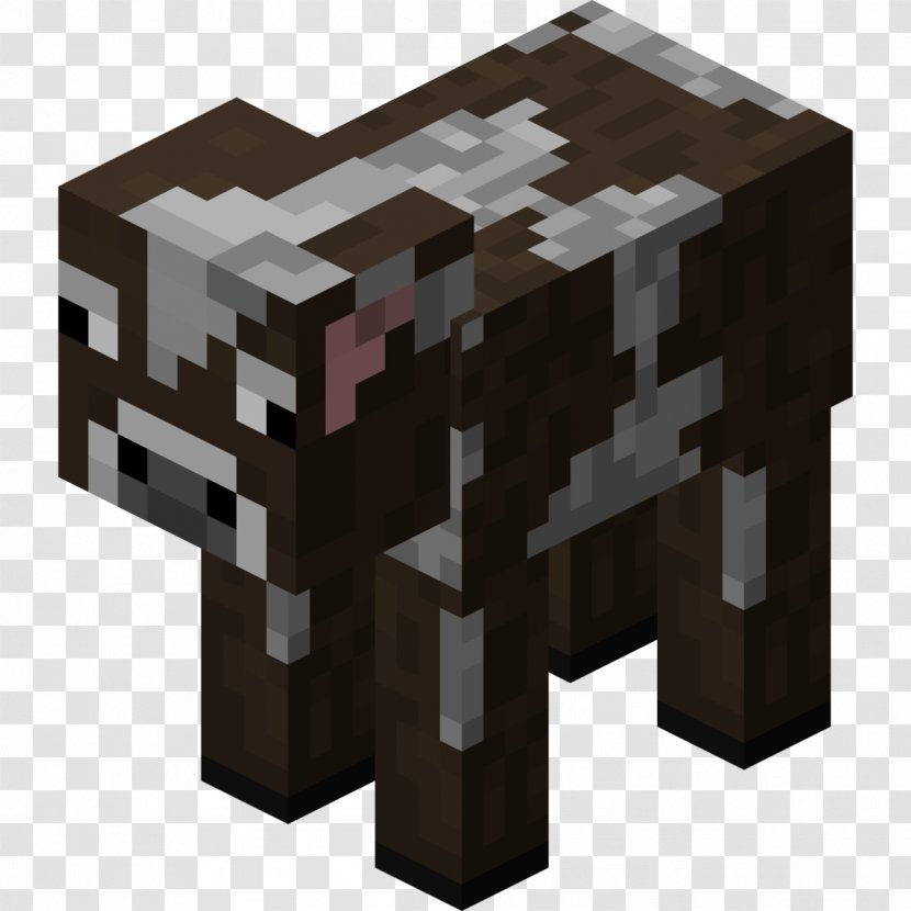 Minecraft Cattle Mob Spawning Health - Wood - Calf Transparent PNG