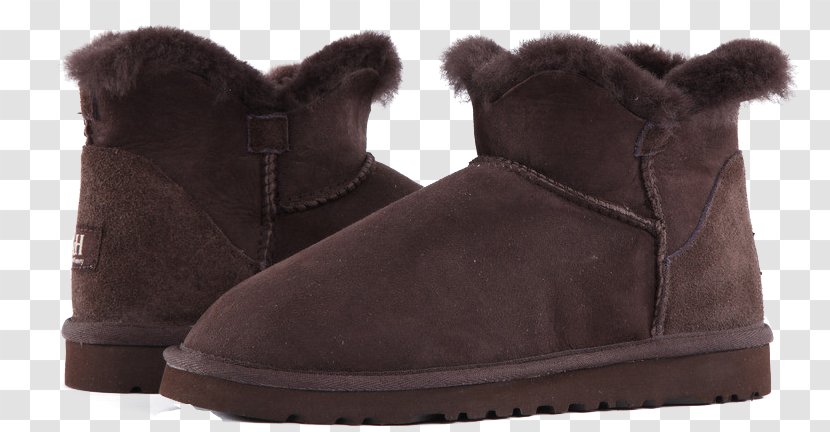 Snow Boot Snowshoe - Brown Boots Real Shot Transparent PNG