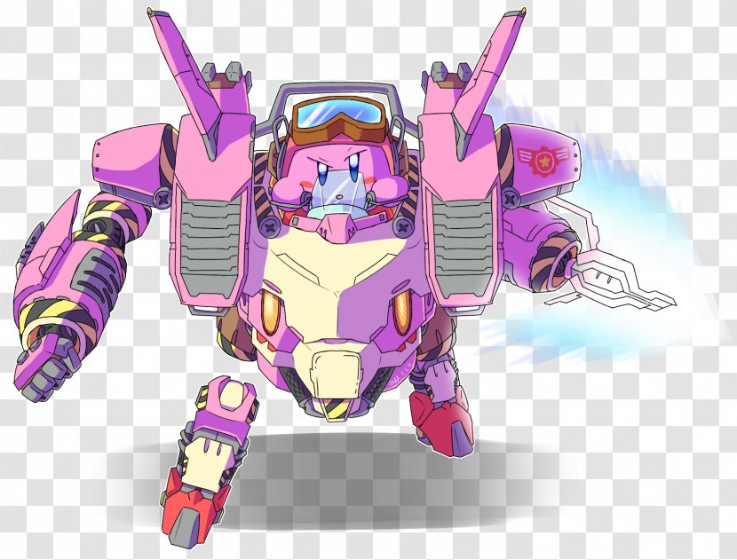 Kirby: Planet Robobot Meta Knight Kirby's Return To Dream Land Kirby Air Ride Triple Deluxe - Magenta - Nintendo Transparent PNG