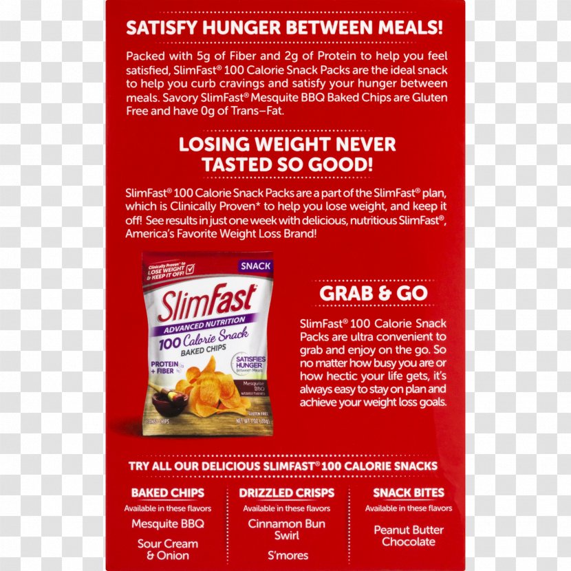 Potato Chip Snack SlimFast Calorie S'more - Sour Cream - Chips Transparent PNG