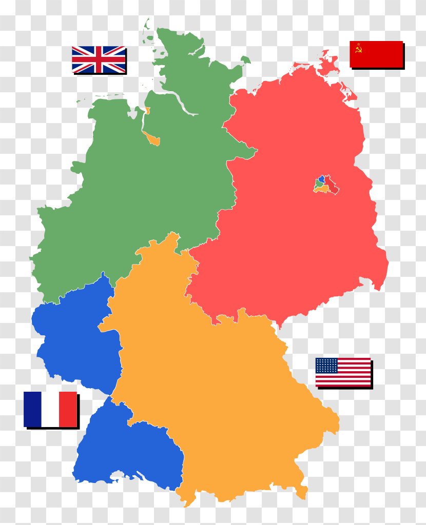 Allied-occupied Germany Soviet Occupation Zone East Berlin Besatzungszone - Alliedoccupied - Greater Germanic Reich Transparent PNG