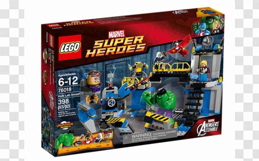 Lego Marvel Super Heroes Hulk Falcon MODOK Marvel's Avengers - Smash Transparent PNG