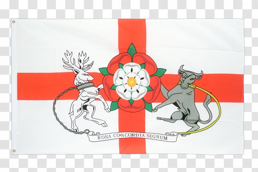 Northamptonshire Flag Of The United Kingdom Fahne England - Material Transparent PNG