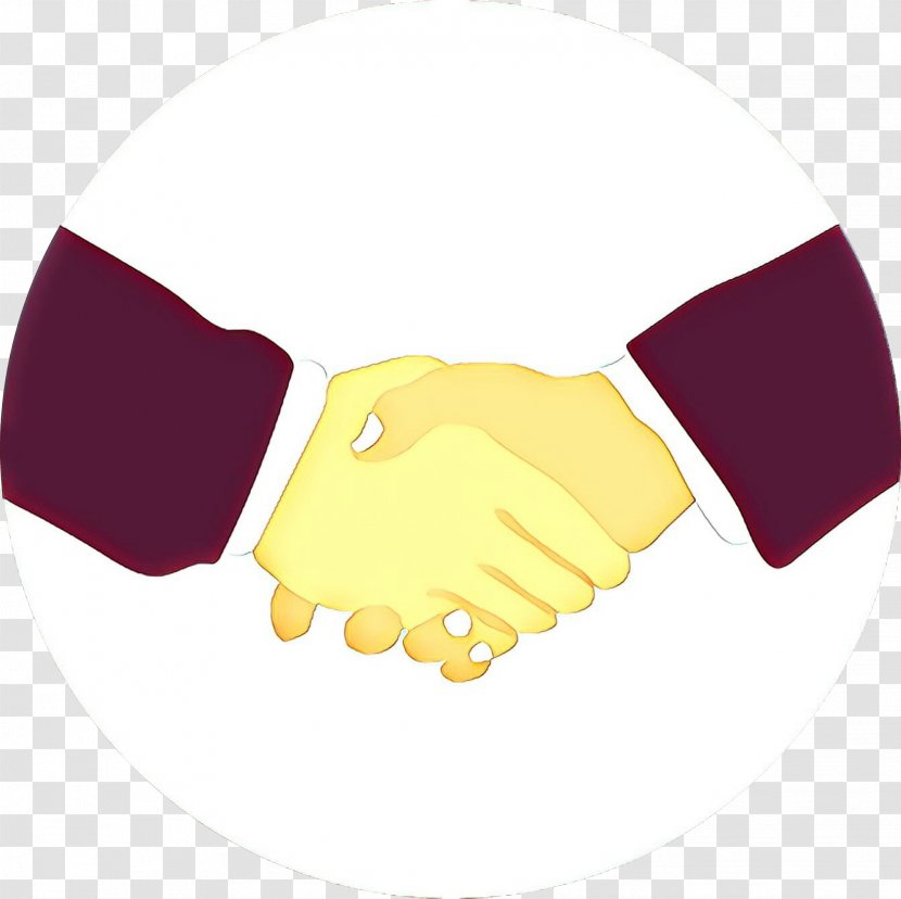Handshake - Magenta Thumb Transparent PNG