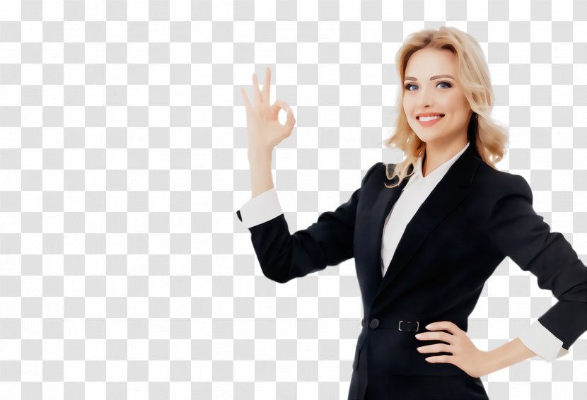 Gesture Finger Businessperson Arm Thumb - Whitecollar Worker Formal Wear Transparent PNG