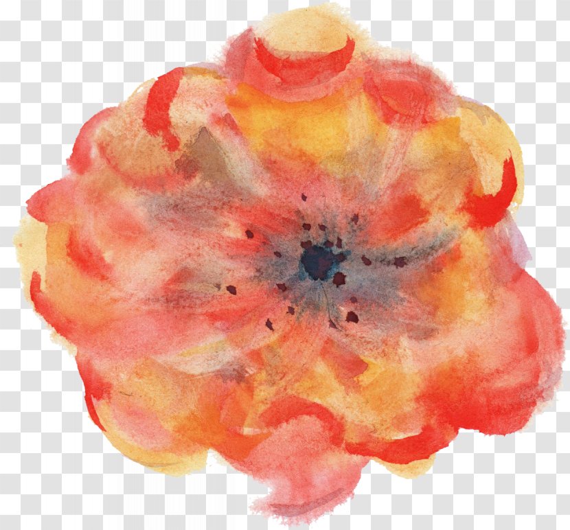Watercolour Flowers Watercolor Painting - Petal Transparent PNG