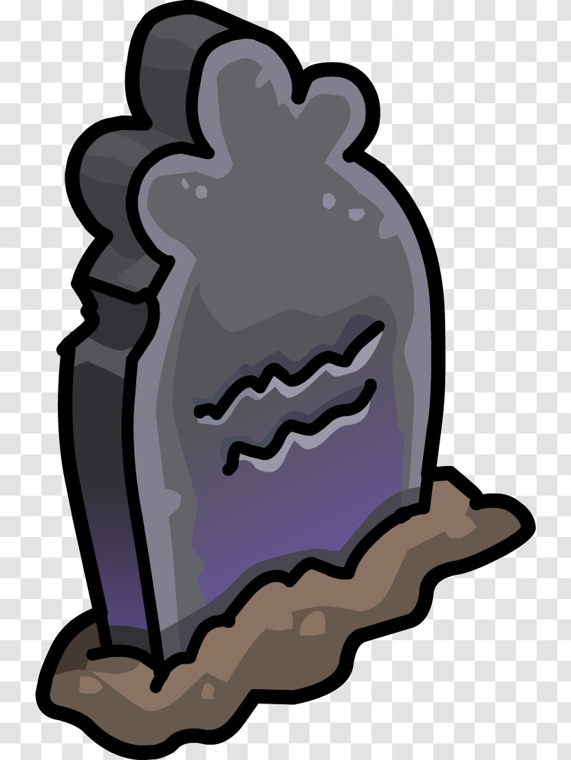 Club Penguin Headstone Party Tomb Clip Art - Fictional Character - Igloo Transparent PNG