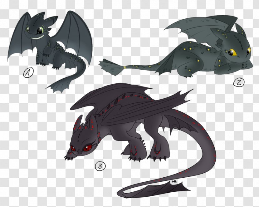 How To Train Your Dragon Toothless Film Art - Night Fury Transparent PNG