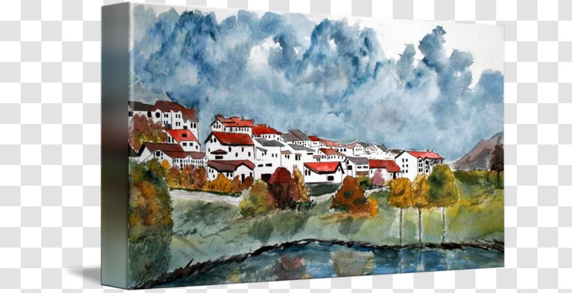 Watercolor Painting Landscape Art - Drawing Transparent PNG