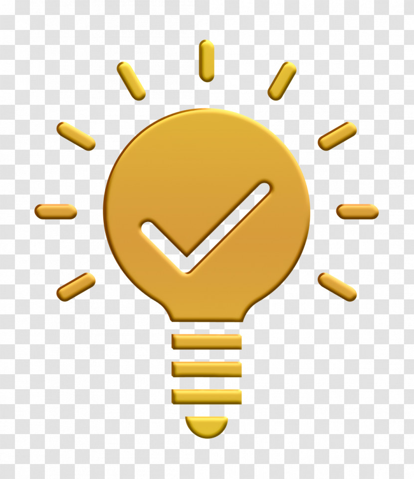 Lightbulb Icon Creative Icon Seo And Online Marketing Icon Transparent PNG