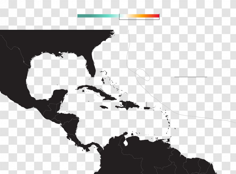 Caribbean Royalty-free Vector Map - Mapa Polityczna - Sea Surface Transparent PNG