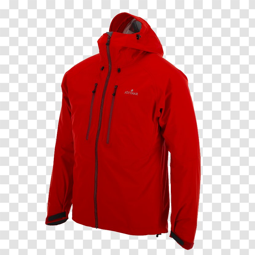 Hoodie Polar Fleece Jacket Bluza - Red Transparent PNG