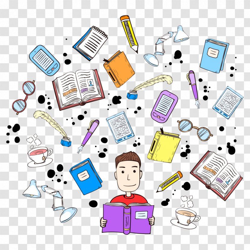 Student Professional Learning Community Skill Education - Cartoon Books Transparent PNG